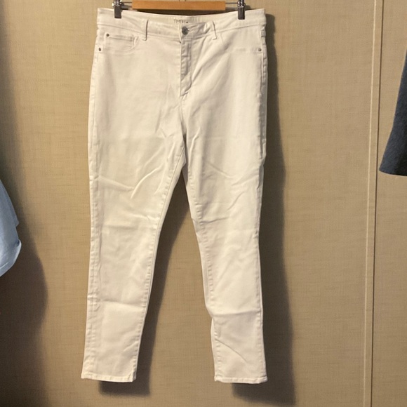 Women's White Jeans Jeggings - Picture 1 of 5
